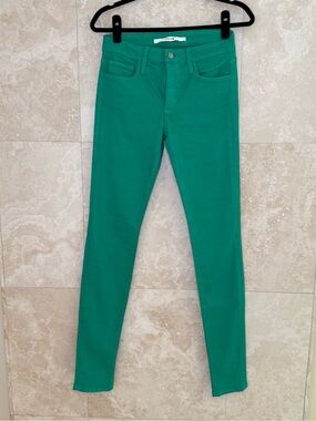 Joe’s Jeans Green Skinny Jeans Size 27 NWOT